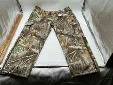 Midway USA Fleece Lined Realtree Edge Camo Cargo Hunting Pants 3XL NWT f