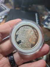 1 Troy Ounce Silver Indian Buffalo Round 85.00 per troy oz
