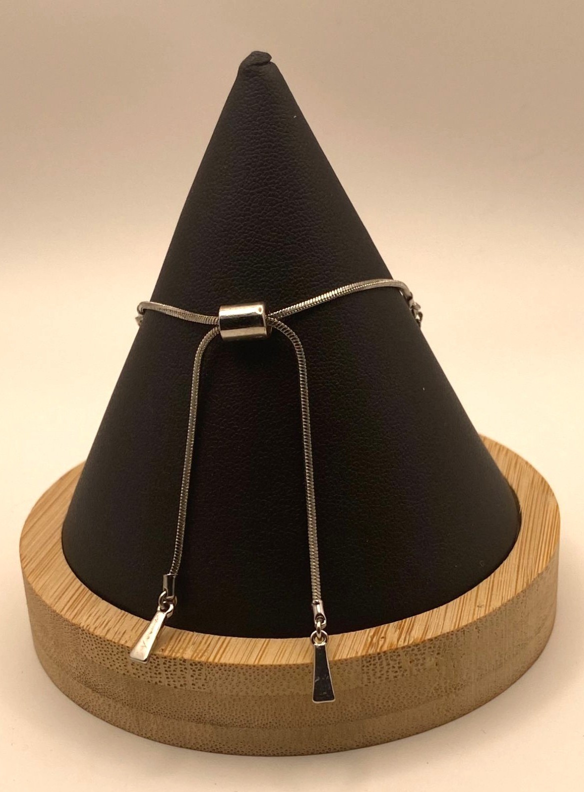 Silver Tone Adjustable Multi 5 Chain Bracelet Des… - image 5