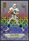 2025 Donruss Elite Football Lavender Pyramids Dave Krieg #82