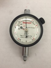 Starrett 81-111-624 Dial Indicator, Grad. 0.0001  Reading +/- 0 -10  Range 0.025