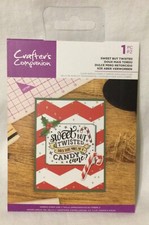New Crafter s Companion Clear Acrylic Stamp - Sweet But Twisted - 3 x 2.6