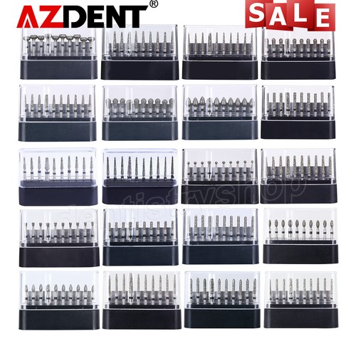 5X AZDENT Dental Super Grueso FG Diamond Bur Empuñadura de Fricción Pieza de Mano de Alta Velocidad - Imagen 4 de 62