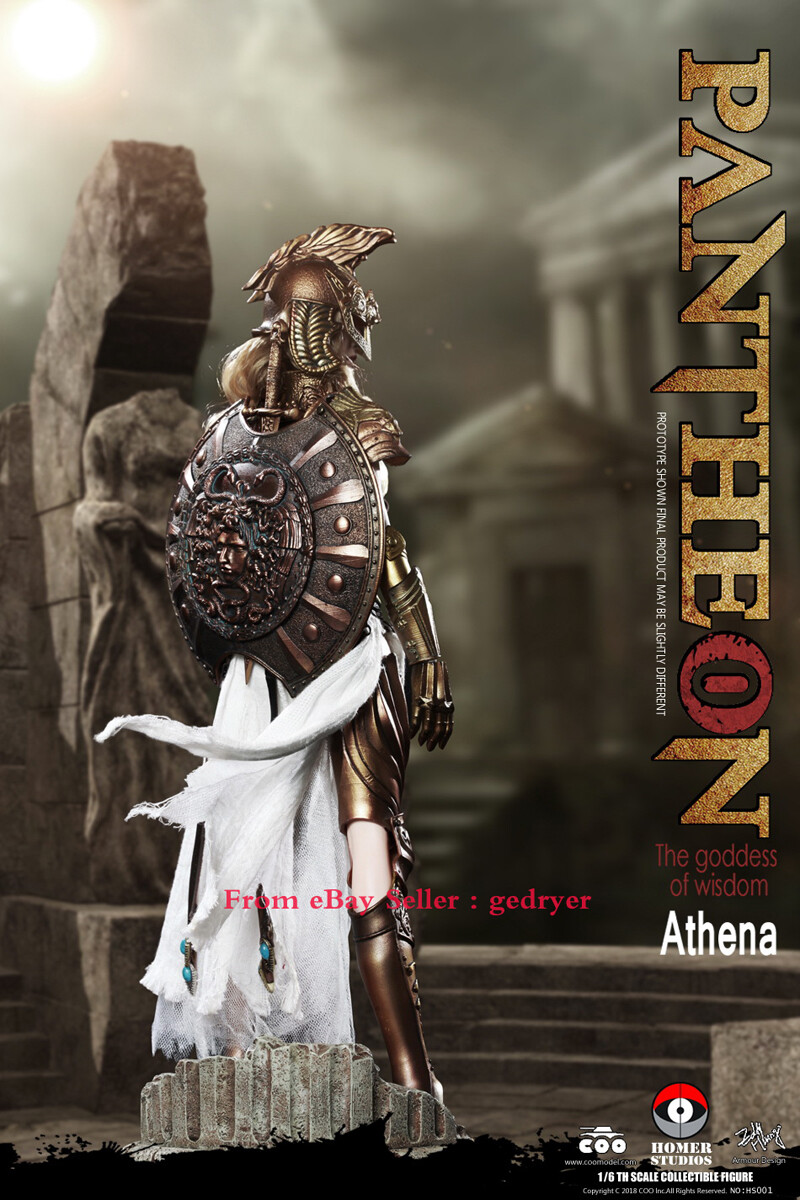 COOMODEL 1/6 パンテオン - アテナ / ゴッデス・オブ・ウィズダム COOMODEL PANTHEON ATHENA DIE-CAST ALLOY 1/6 Action Figure