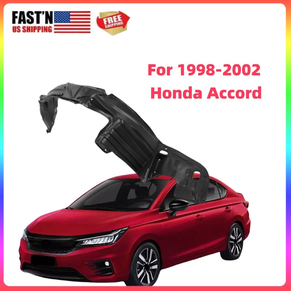 1998-2002 Honda Accord Front Driver Side Fender Liner Replacement