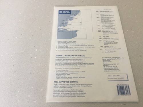 Imray C1 Thames Estuary, Tilbury to North Forelan & Orfordness Navigation Chart - Picture 3 of 9