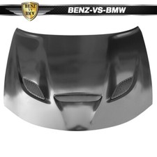 Fits 15-23 Dodge Charger Srt Hellcat Style Aluminum Hood Scoop Vent Unpainted