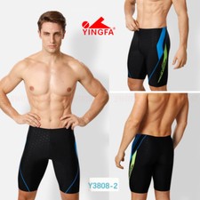 NEW ARRIVAL YINGFA Y3808-2 GYM TRAINING JAMMER SWIMMING TRUNKS 3XL WAIST 90-94cm