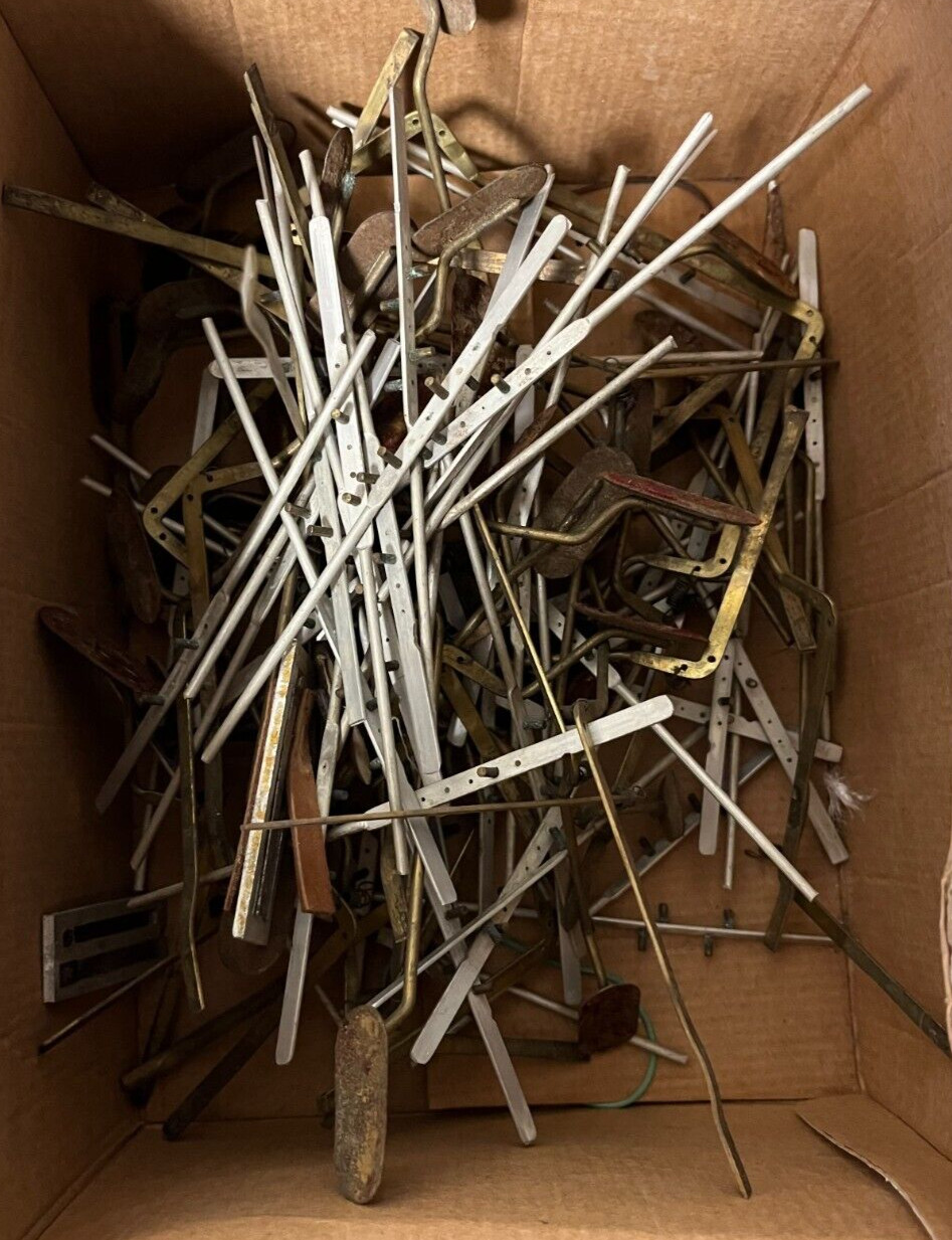 Vintage Accordion Lever Mechanisms Lot Brass & Metal Parts Repair/Restoration