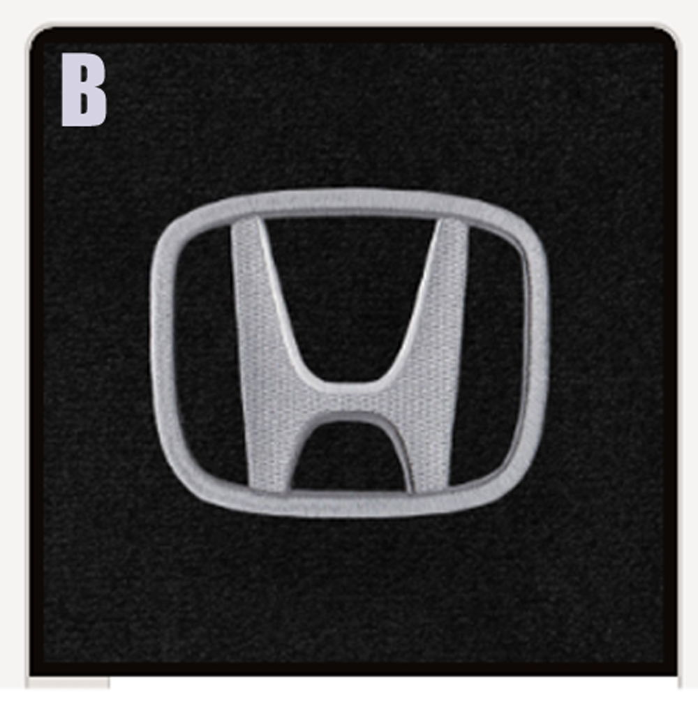 New! Carpet Floor Mats 2001 2023 Honda Civic w/ Embroidered Logo Set