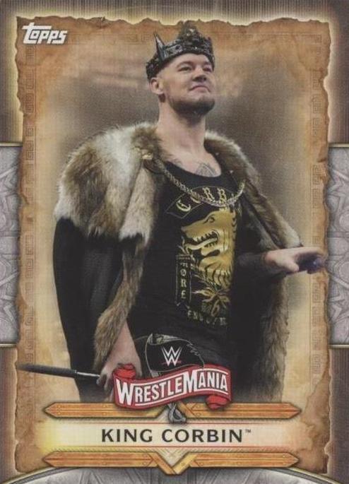 2020 Topps WWE Road to Wrestlemania - King Corbin #WM-7 - 1 of 1