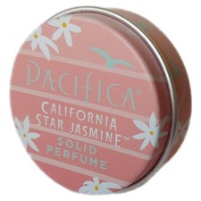 Pacifica California Star Jasmine Solid Perfume 0.33oz Round Tin Brand New No Box