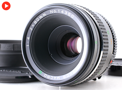 【C6706】マミヤ M645 + SEKOR MACRO C 80mm F4 MINT* Tested Mamiya Sekor Macro C 80mm F4 Lens for M645 1000s