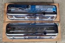 NOS GM Chevrolet Performance Parts Valve Covers 396 427 454 10051176 Big Block 