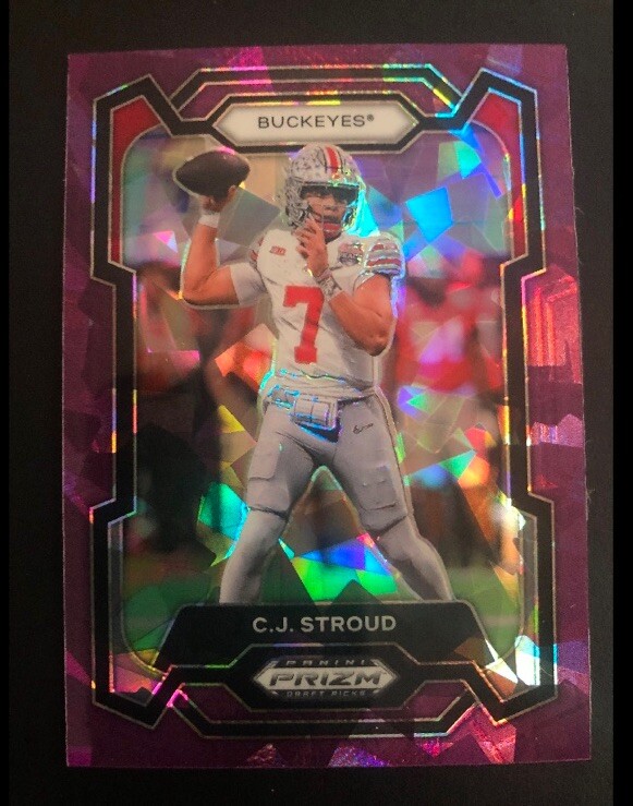 C.J. Stroud 2024 Prizm Cracked Ice /149 Houston Texans
