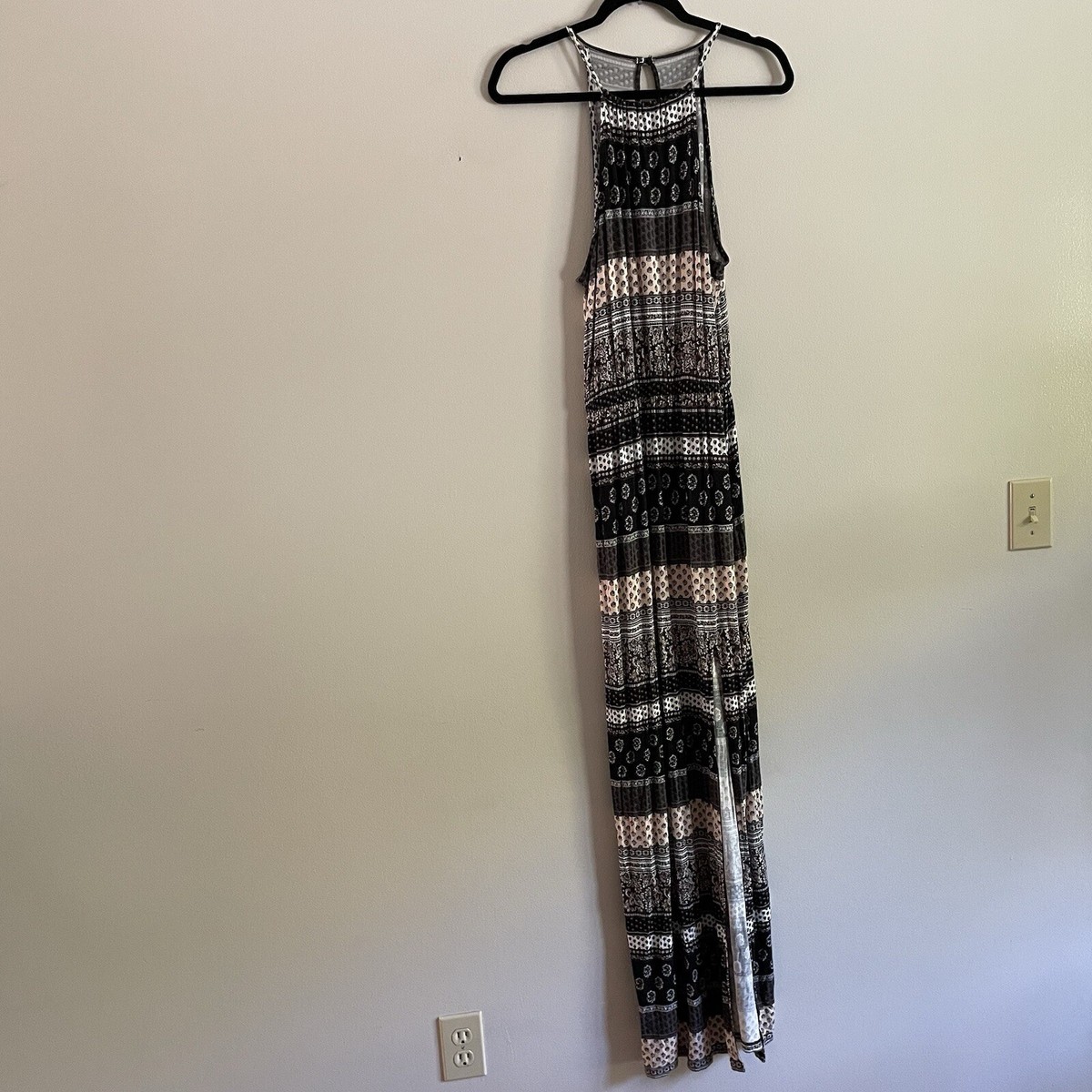 halter dress american eagle Aerie At The Barre Halter Dress