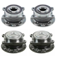 Moog Front & Rear Wheel Bearing and Hub Assemblies Kit For Jeep Cherokee FWD