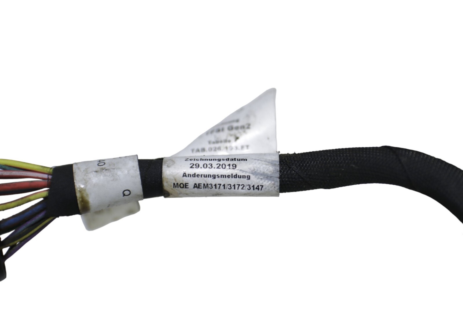 *Damaged* Bentley Bentayga V8 Engine Wire Harness Assembly 2017 - 2020 OEM