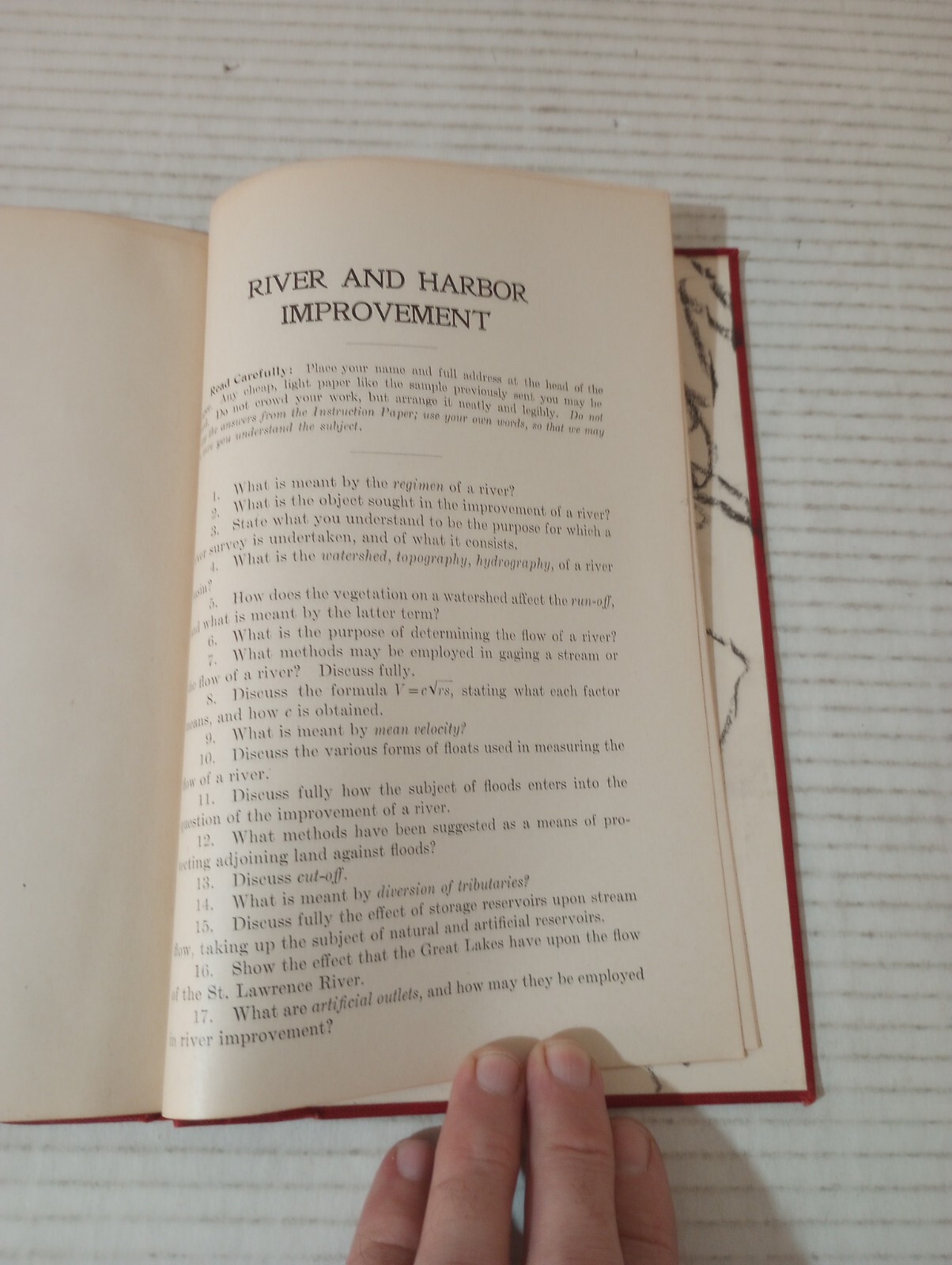 River And Harbor Improvements American School Of Correspondence 1916 By Morrison