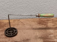 Vintage Double Circle Branding Iron for meats steaks buns or other items