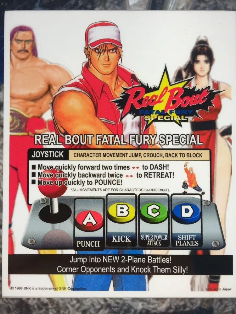 🕹️ Play Retro Games Online: Real Bout Fatal Fury (Neo-Geo)