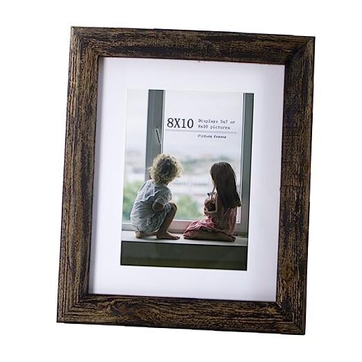 Picture Frames, 8x10 Picture Frame, Wood Frames, High Definition 8X10 Black-image