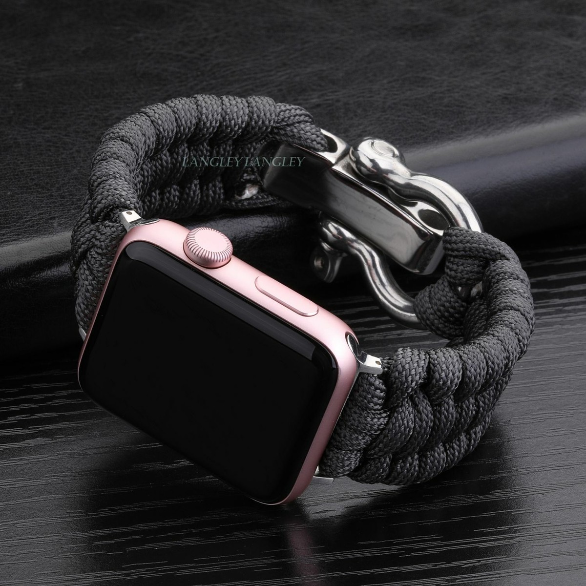 Sport Watch Band Strap for Apple Watch Survival Outdoor Bracelet