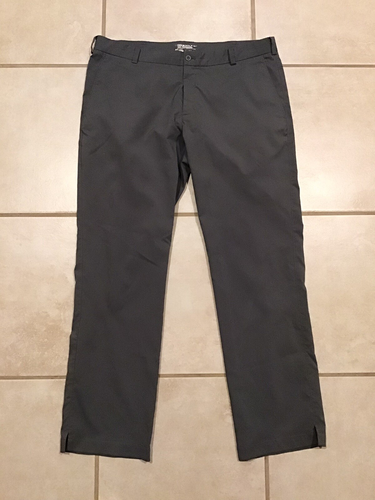 Nike Golf Tour Performance Modern Tech Pants Dri Fit 38x32 Mens 452702