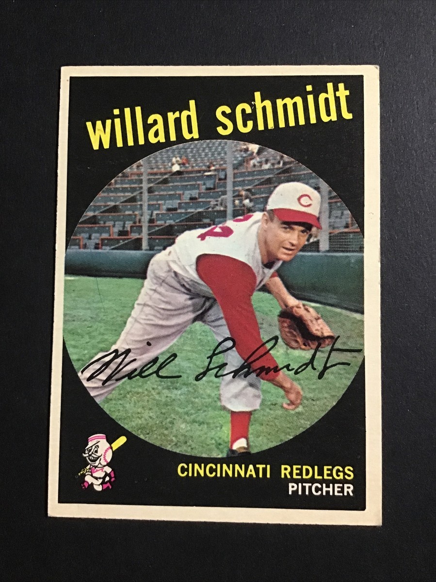 1959 Topps #171 Willard Schmidt --Very Nice-- z564 | eBay