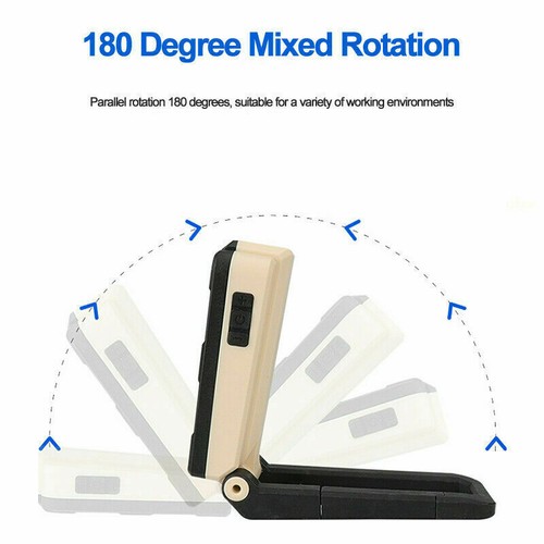 Portable Rechargeable Magnetic COB LED Work Light Lamp Folding Inspection Torch - Picture 3 of 6