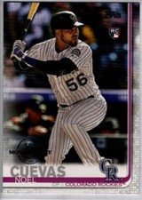 2019 Topps 582 Montgomery Club #417 Noel Cuevas Colorado Rockies Rookie