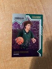2021-22 Wild Card Alumination - Jason Preston - Purple Smashing Insert /125