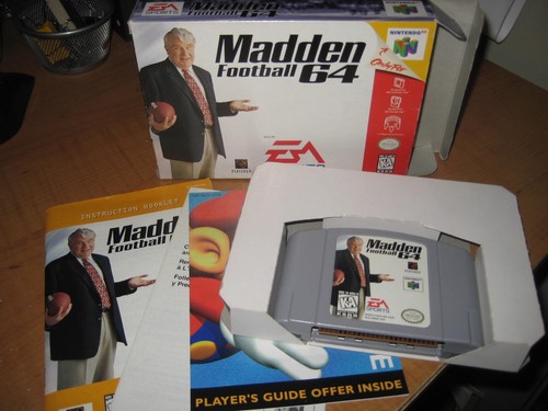 Nintendo 64 N64 Madden Football 1999-2002 Plus Madden 64 Todo Completo - Imagen 4 de 11