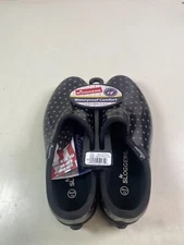 Sloggers Black Polka Dot Garden/Rain Waterproof Shoe Women's Size 10 NEW