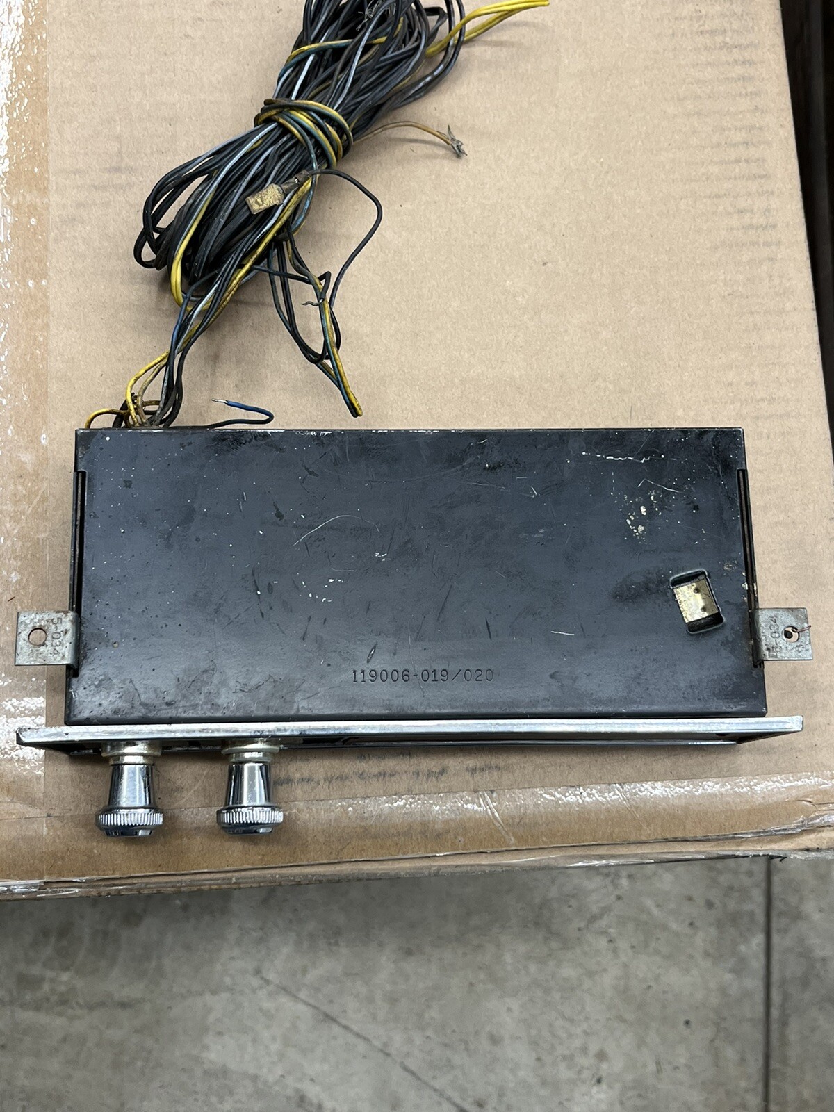 Vintage 1960’s Tenna Magic Reverberator Car Radio Audio Unit 119006 19/20 RARE eBay