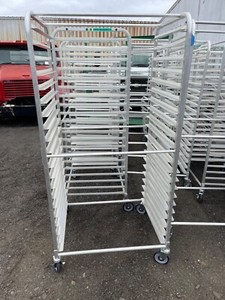 Aluminum Racks on Wheels