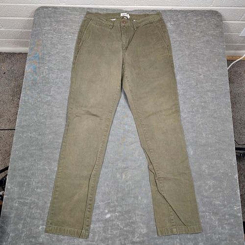 Pantalon Chino Taylor Stitch Homme Taille 28 Marron Slim - Coton Bio Stretch Neuf Avec étiquettes