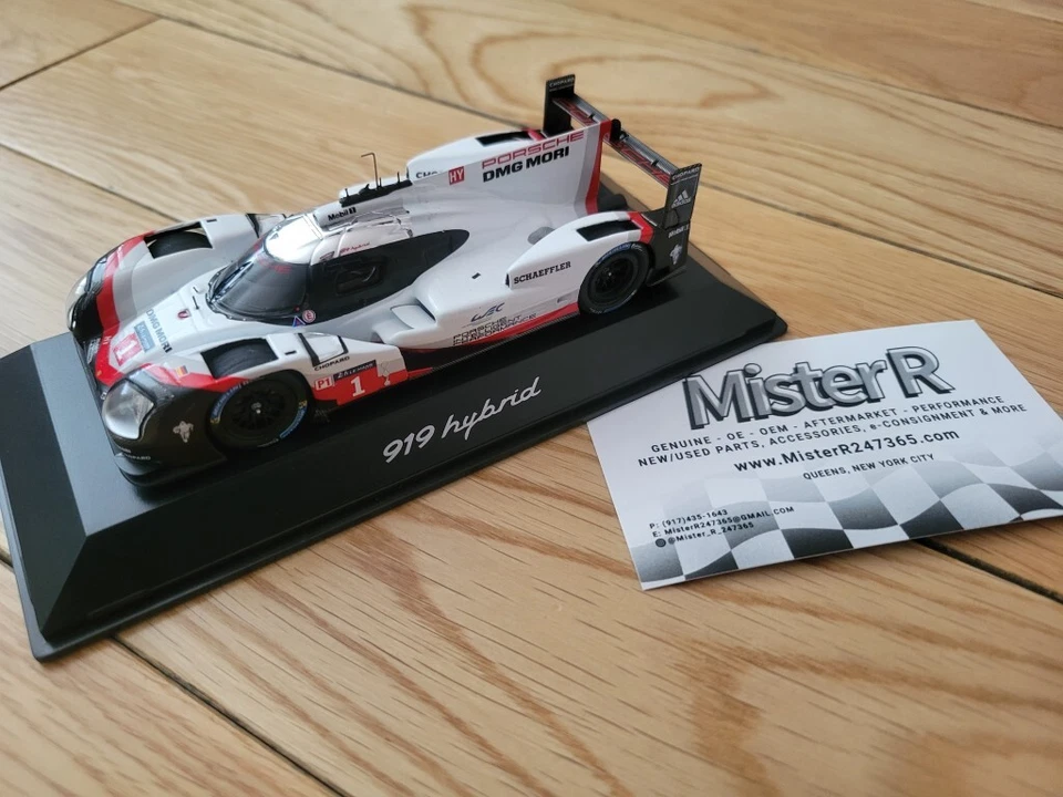 Porsche 919 Hybrid • Le Mans LMP1 2017 • Modelo Spark escala 1:43 • #WAP0209190J Foto 4 de 4