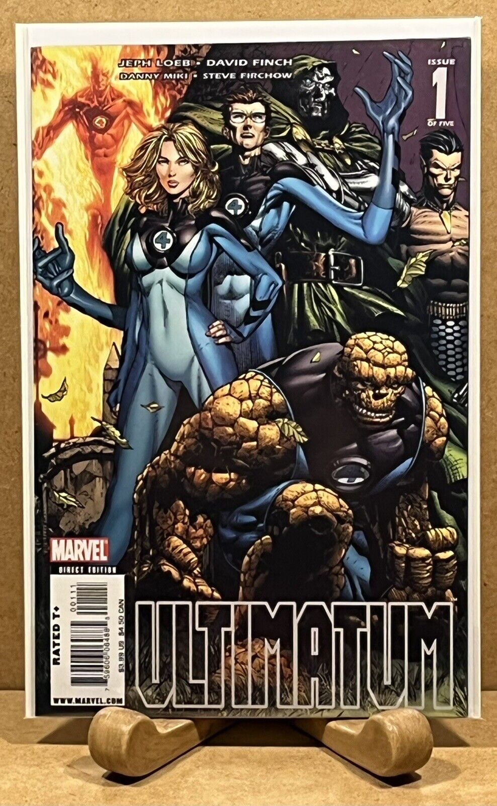 Ultimatum #1 (Marvel Comics January 2009) Loeb Finch