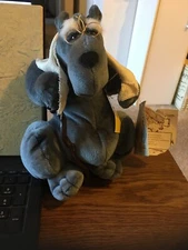 1987 Methuselah The "OVER THE HILL" Bear W/ Cane Glasses Shawl 10" w/Tag