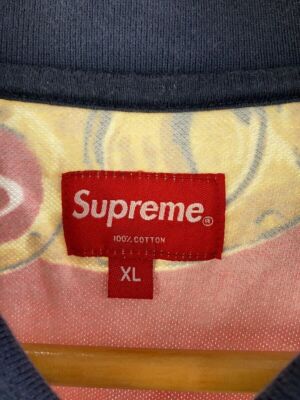 Supreme Polo Shirt 20SS Filtre XL Cotton Full Pattern Used