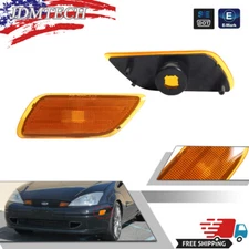 Fits 00-07 Ford Focus Driver + Passenger Side Marker Light Lamp Assembly 1 Pair