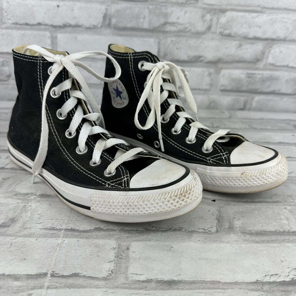 Black converse cheap used