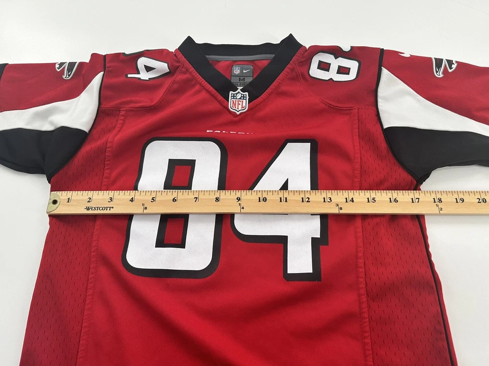 Молодежная футболка Atlanta Falcons Roddy белая средняя красная Nike On Field - Изображение 4 из 4