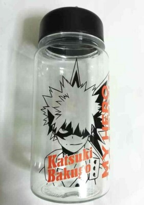 My Hero Academia Clear Bottle Katsuki Bakugo 350ml UA Horikoshi Jump Anime JP