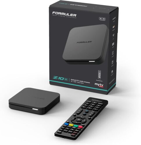 Formuler Z10 SE 4K Android 10 TV Box WiFi IPTV MYTVOnline Newer Alpha UK Plug - 第 1/9 張圖片