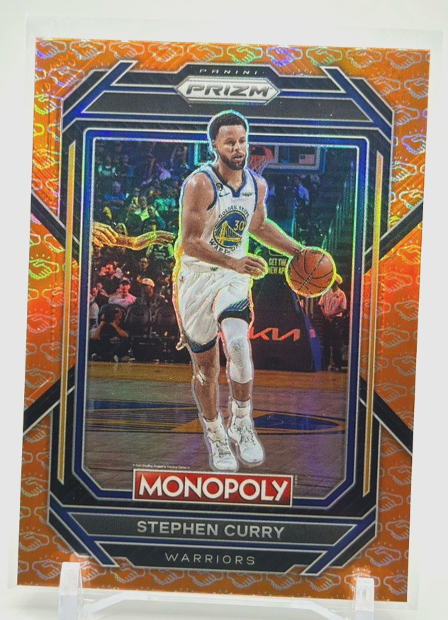 2022-23 Panini Prizm Monopoly - Stephen Curry #28 Handshake Deal Prizm