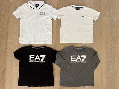 Boys  Emporio Armani EA7 Tops T-shirts Size 4-6