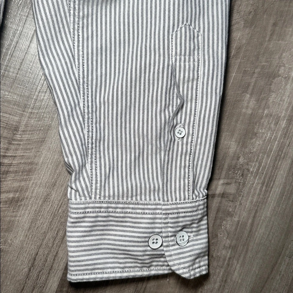 Tecido Oxford Listrado Rodd & Gunn Albini Ajuste Esportivo Tecido na Itália - 2XL - Imagem 4 de 4