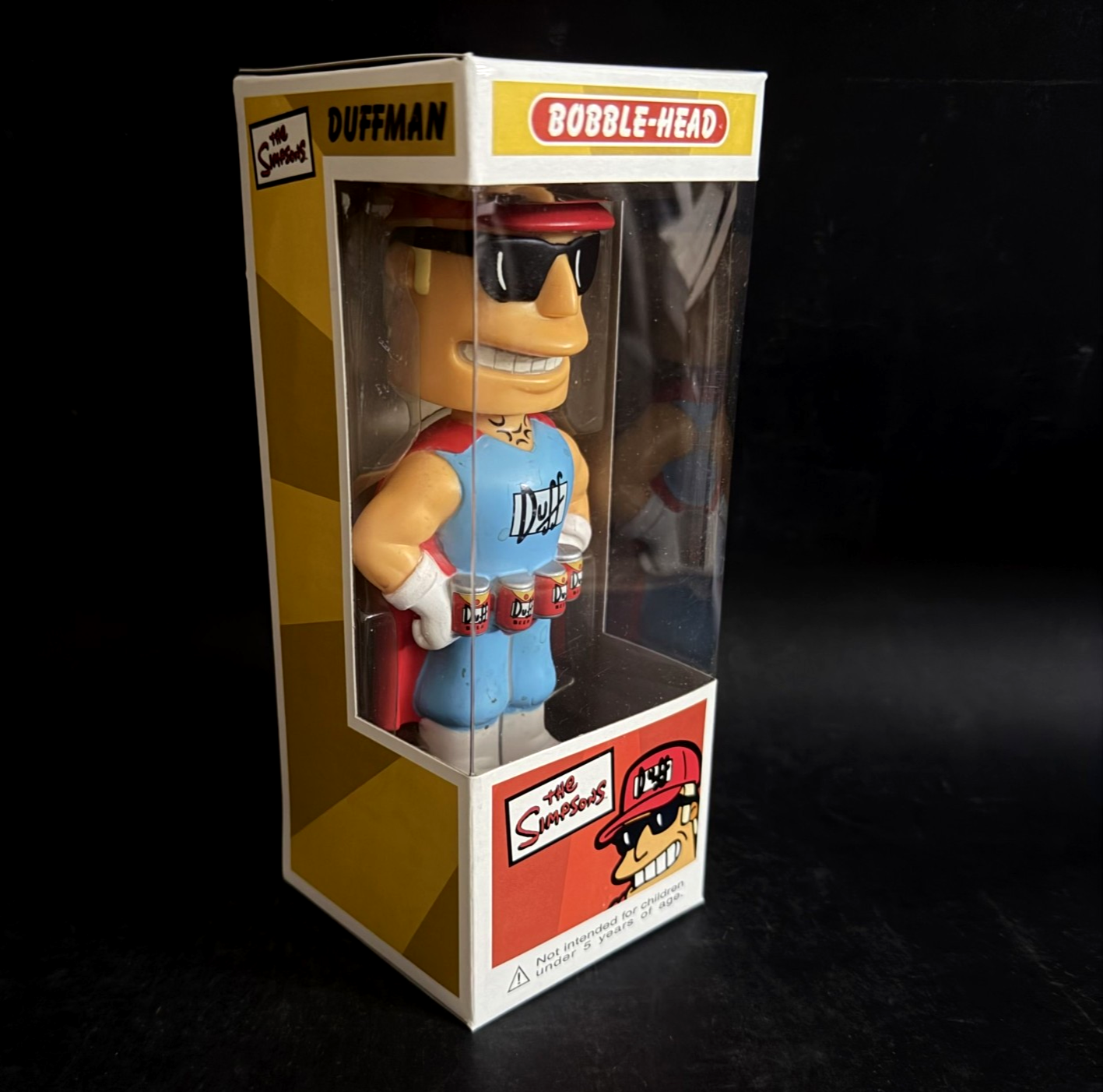 Duffman The Simpsons Bobblehead Funko Wacky Wobbler